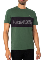 Lacoste Printed Colourblock T-shirt
